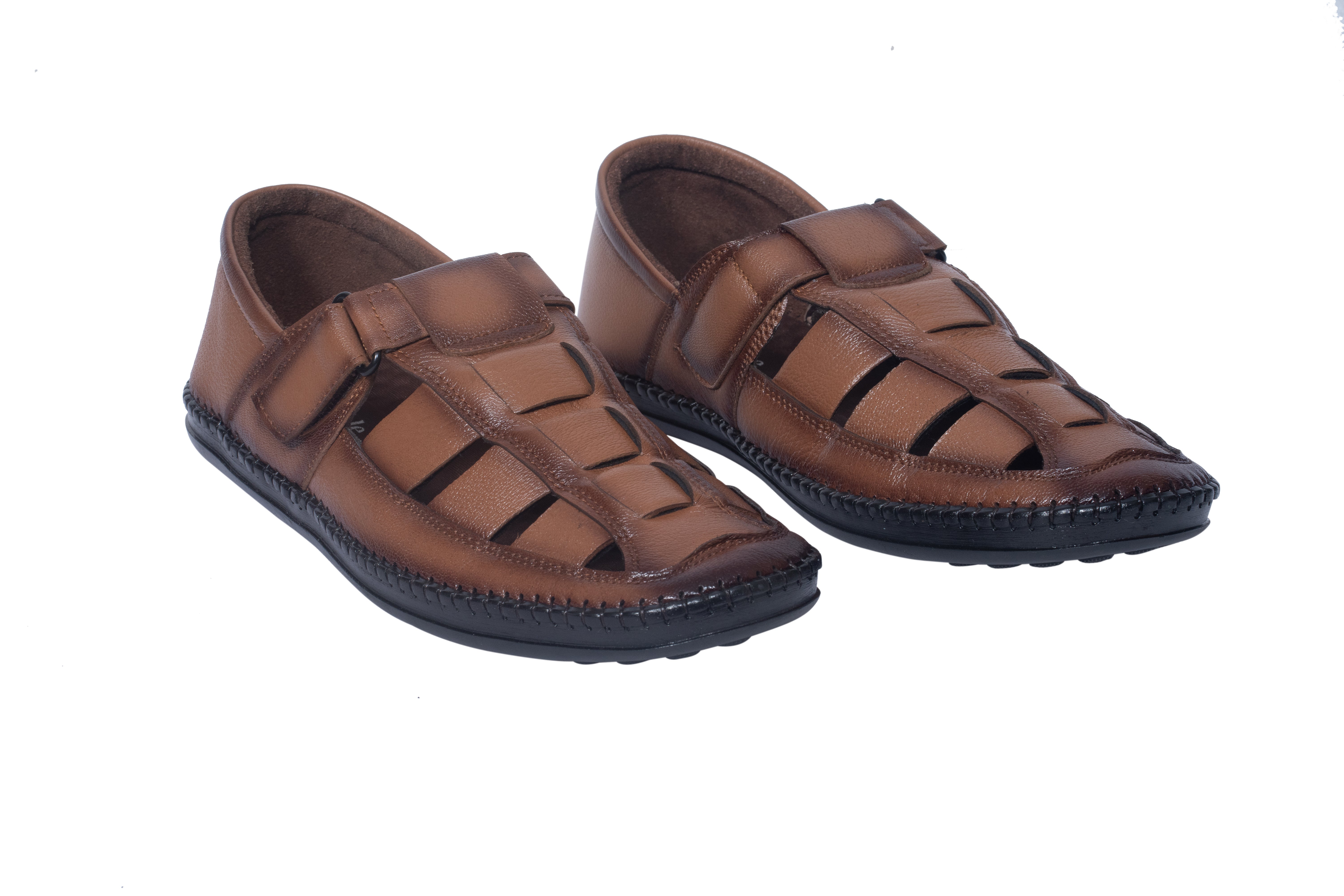 Durable Chrome Regent Formal Chappals For Men
