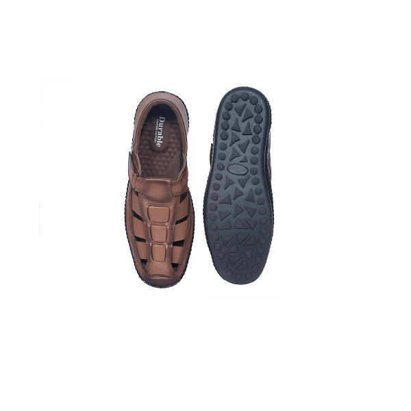 Durable Chrome Regent Formal Chappals For Men