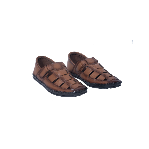 Durable Chrome Regent Formal Chappals For Men