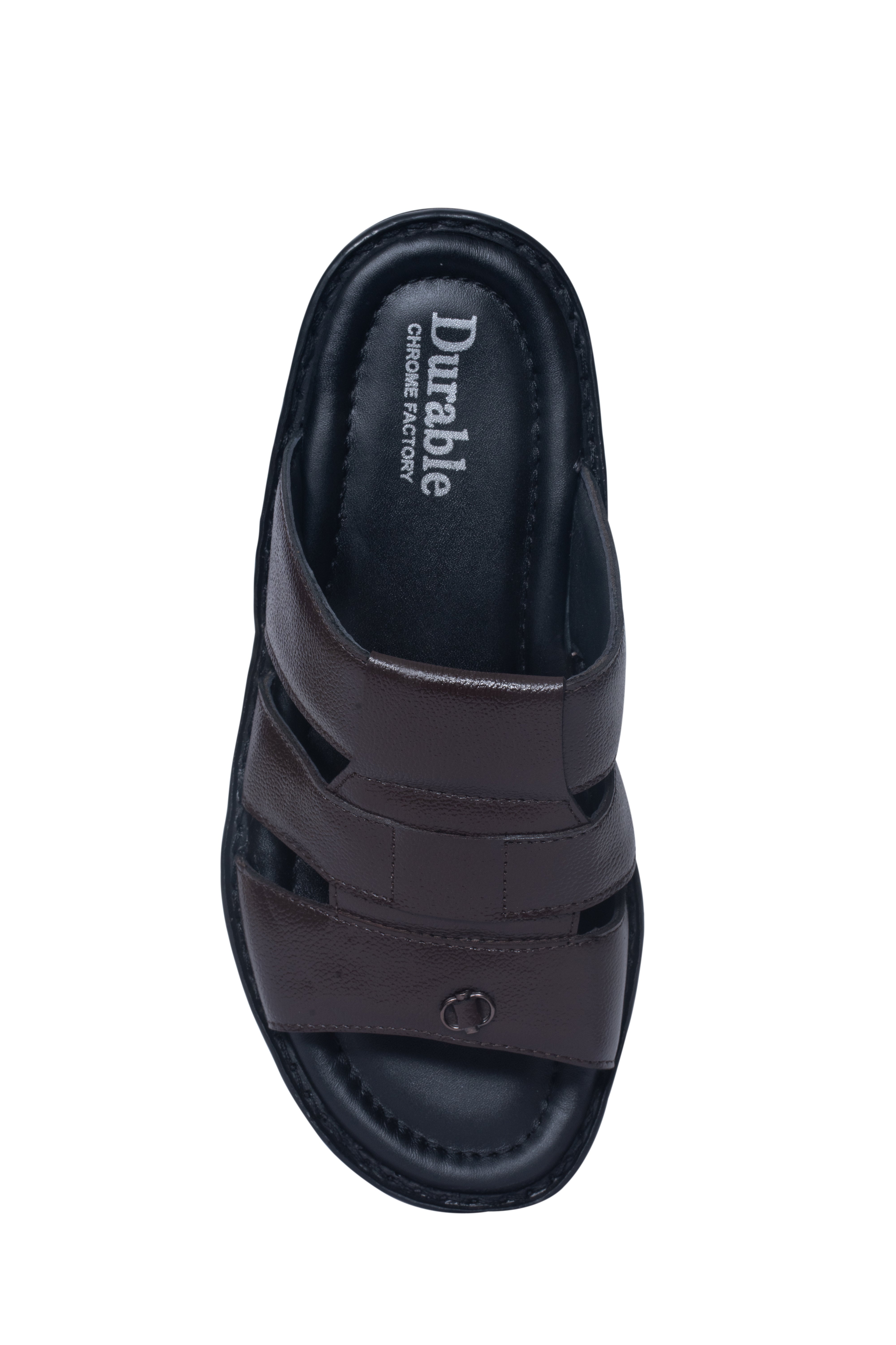 Durable Chrome Daygo Smooth Steps Chappals for Men