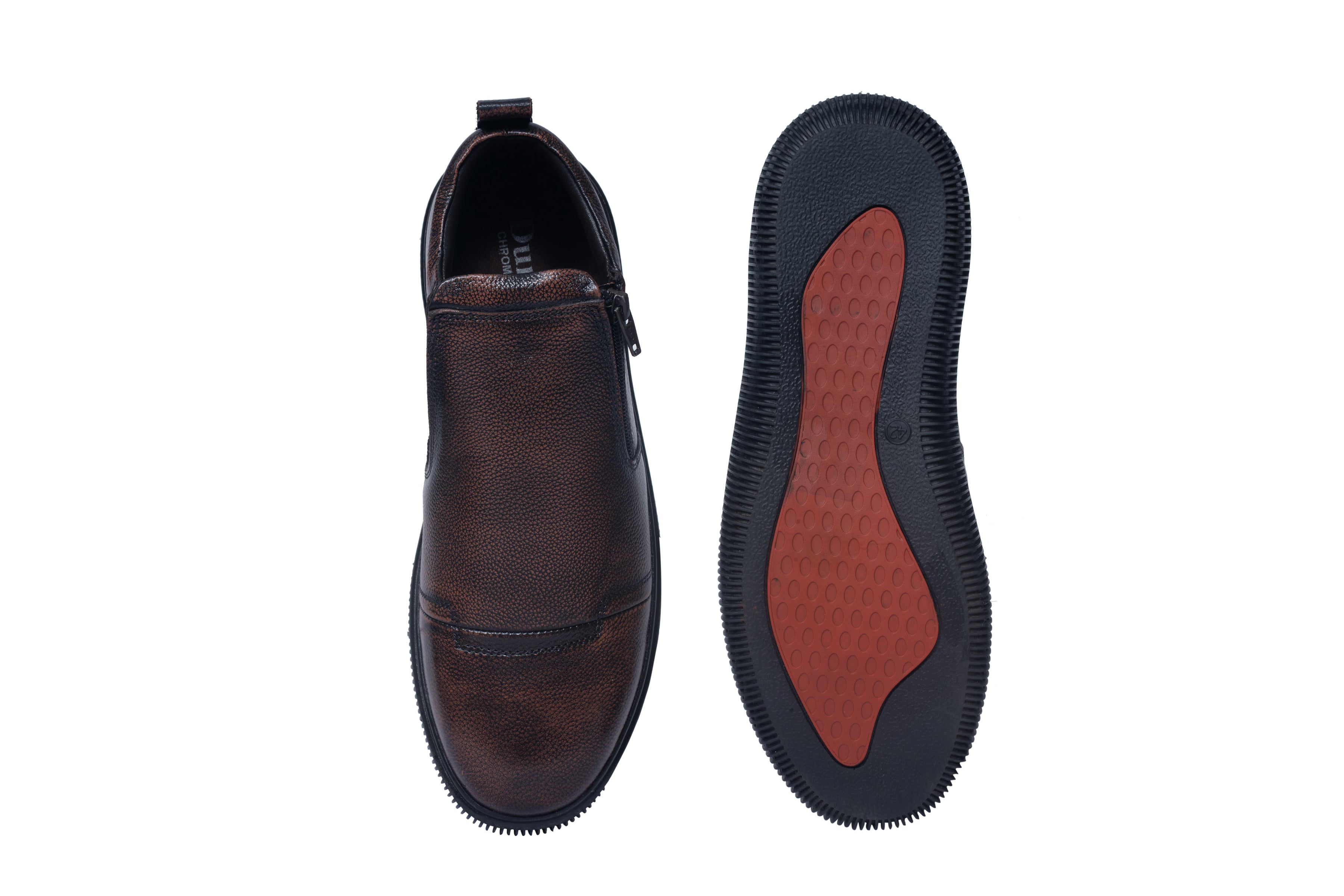 Durable Chrome Softline Soft Sole Highlight Shoes  / Moccasins  for Men