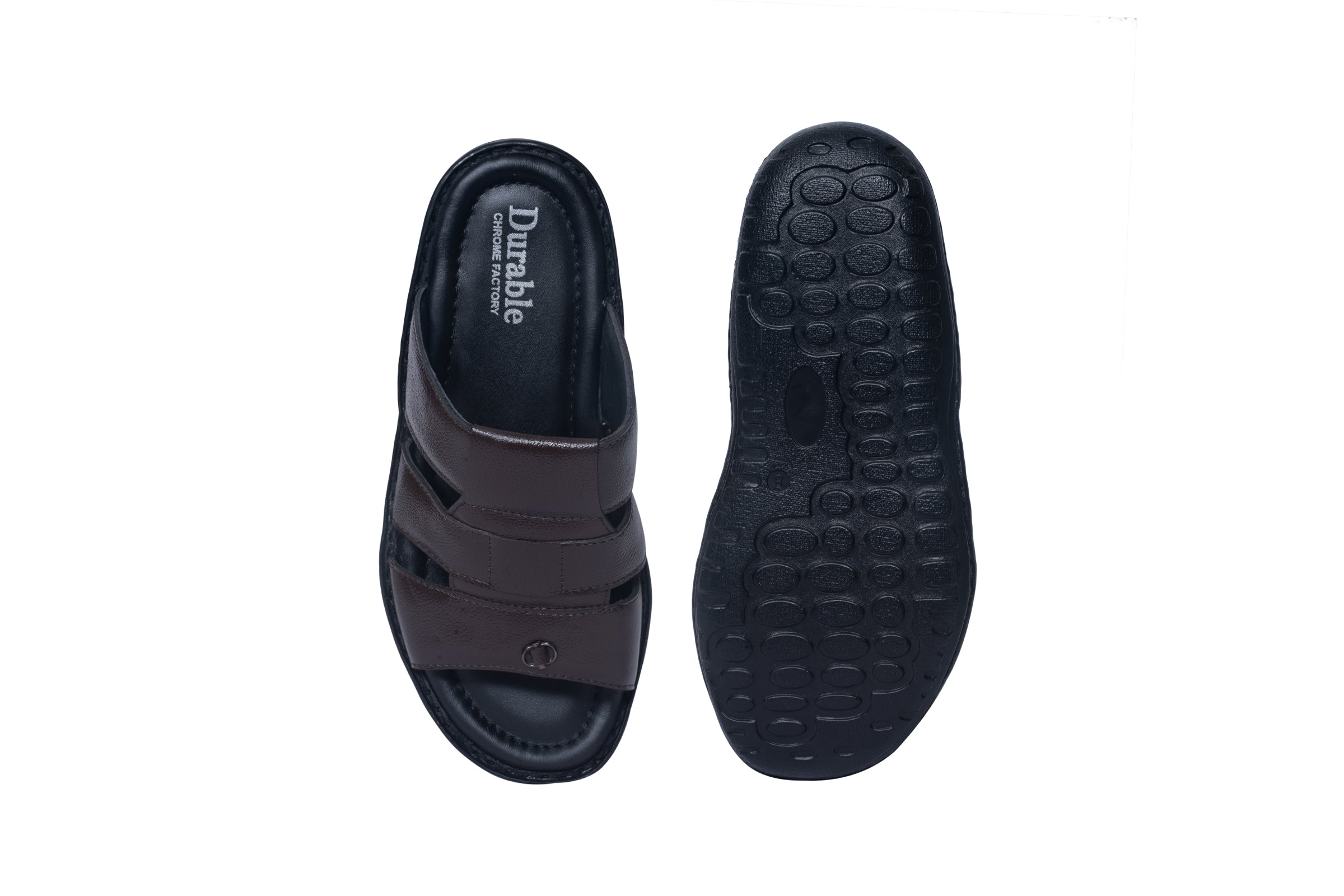 Durable Chrome Daygo Smooth Steps Chappals for Men