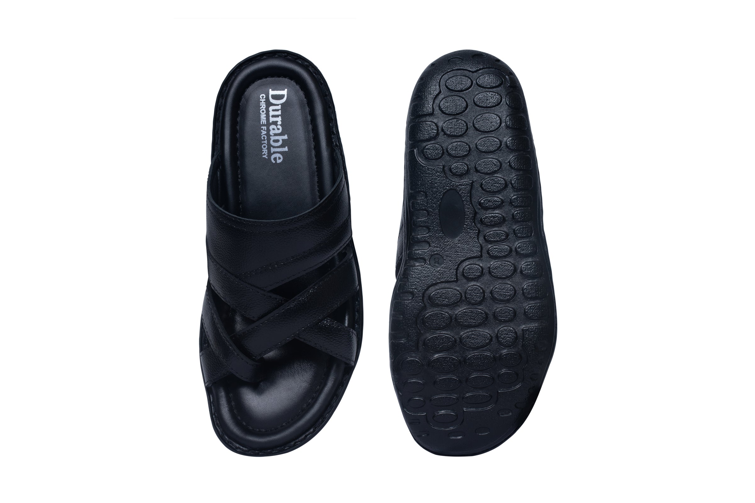 Durable Chrome Dayfit Chappals for Men